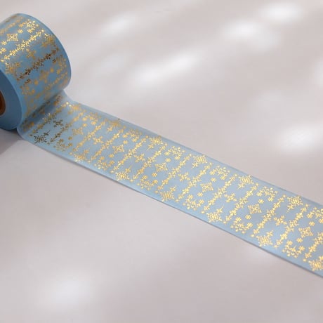 【 受注生産会 】2021年5月1日（土）～2021年5月23日（日）まで ― 花形装飾活字 箔押しマスキングテープ 『 第2弾 』 Type-004