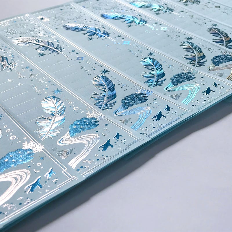 箔便箋 『 星海飛行 』 | コスモテックサンプル直売所