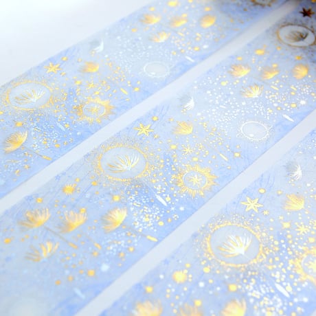 【 受注生産会 】2019年5月1日（水）～2019年5月17日（金）まで ― 『 風の種子（たね） 』 箔押しマスキングテープ