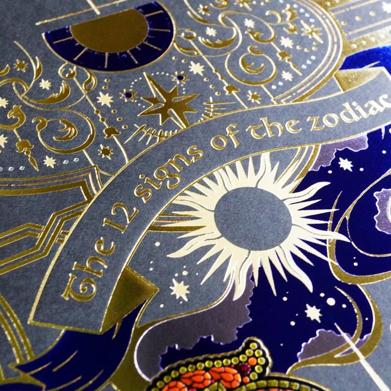 受注生産品 】 大箔力の技術 『 25色箔押し立体ポスター 』 | コスモ