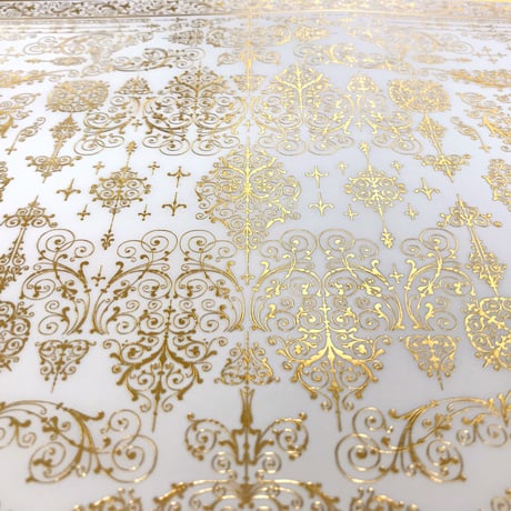 花形装飾活字（ エンスヘデ活字鋳造所 ） 箔押し包装紙