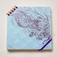 『 夏の彩 』 正方形ななめリングノート － Yuko Tsuji Artwork 第5弾 －