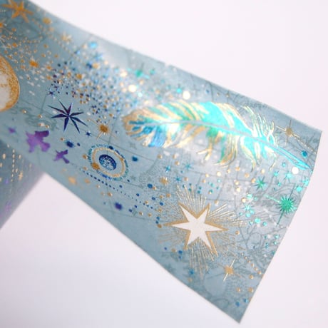 【 受注生産会 】2021年7月1日（木）～2021年7月21日（水）まで ― 『 白夜飛行 』 - LAST POLAR LIGHTS - 箔押しマスキングテープ