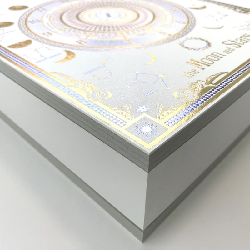 完全受注生産 】 『 魔導書 月読時計2 - ポーラライト箔使用