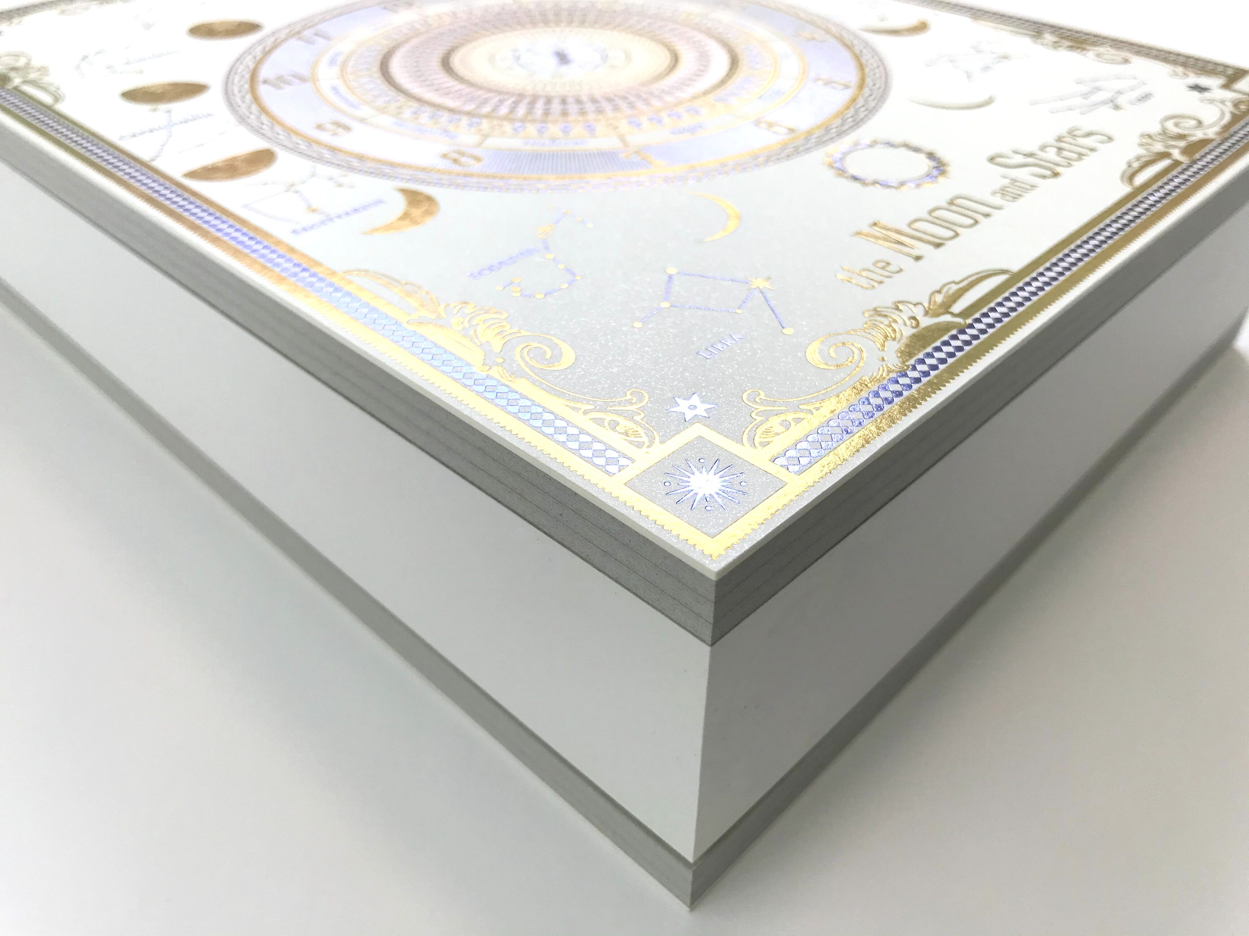 完全受注生産 】 『 魔導書 月読時計2 - ポーラライト箔使用 - 』 1冊