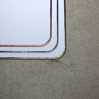 サンプル3　縁キワ四辺0.5mm均一箔押しカード（角丸）