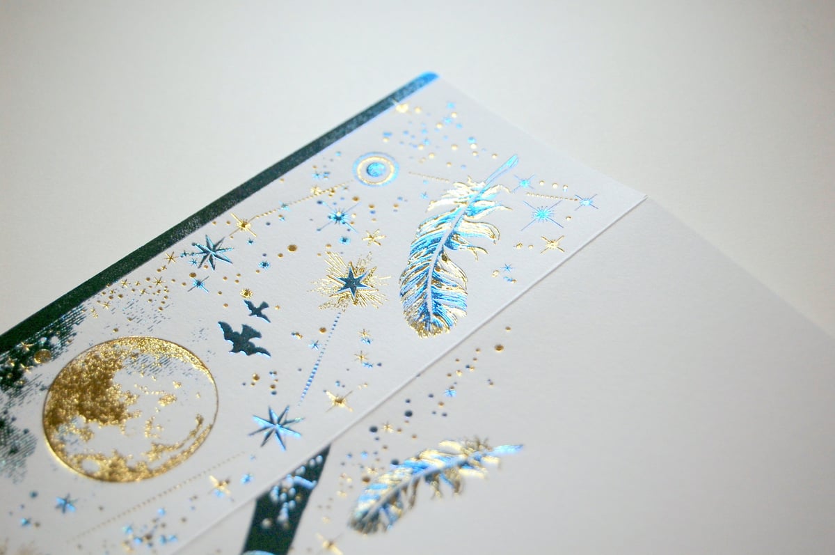 コスモテック　夜間飛行　白夜飛行 箔押しギャラクシー 『 夜間飛行 』 | コスモテックサンプル直売所