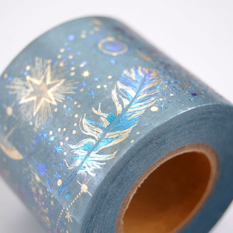 【 受注生産会 】2021年7月1日（木）～2021年7月21日（水）まで ― 『 白夜飛行 』 - LAST POLAR LIGHTS - 箔押しマスキングテープ