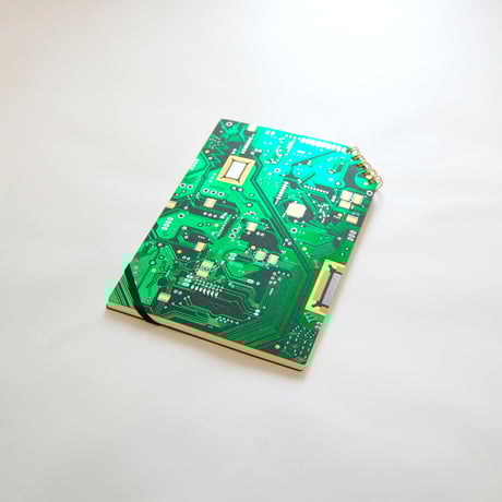 【 受注生産会 】2018年1月1日（月）～2018年1月12日（金）まで ― 箔押し三重装！ななめリングノート『 ナスカの電子回路 』