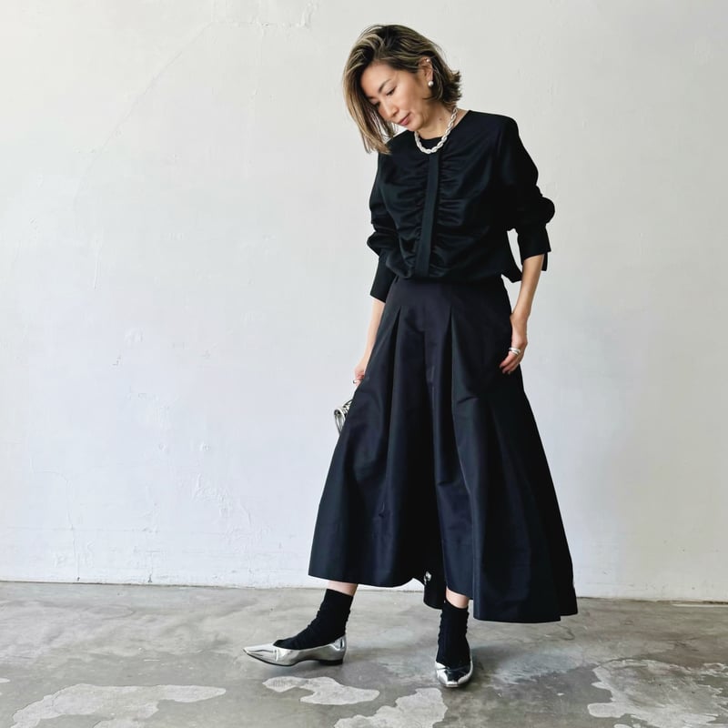 avec deuxclefs 24AW アイレットスカート avec deuxclefs 24AW アイレットスカート レディース
