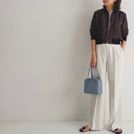 スエードトリムパンツ