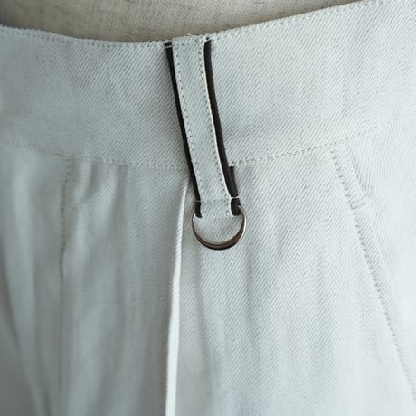 スエードトリムパンツ