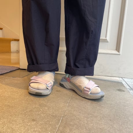 HUIS.ばちばちタイプライタークロスワイドパンツ