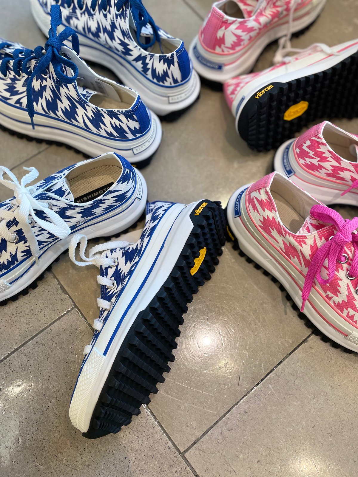 ELEY KISHIMOTOフラッシュスニーカー | OUI FOYER オンライン