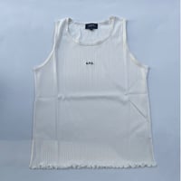 A.P.C.　ロゴタンクトップ