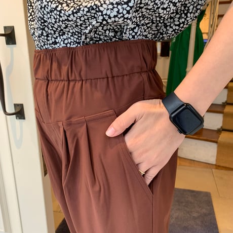 De bon coer ストレッチパンツリブなし