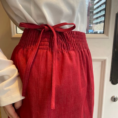 A.P.C. デニムスモックドレス