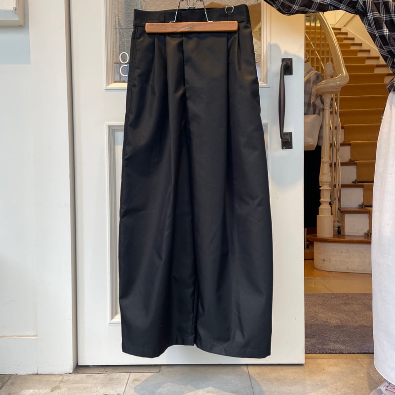 U PHORICA シャンブレーギャバワイドパンツsize1 U PHORICA シャンブレーギャバワイドパンツ | OUI FOYER