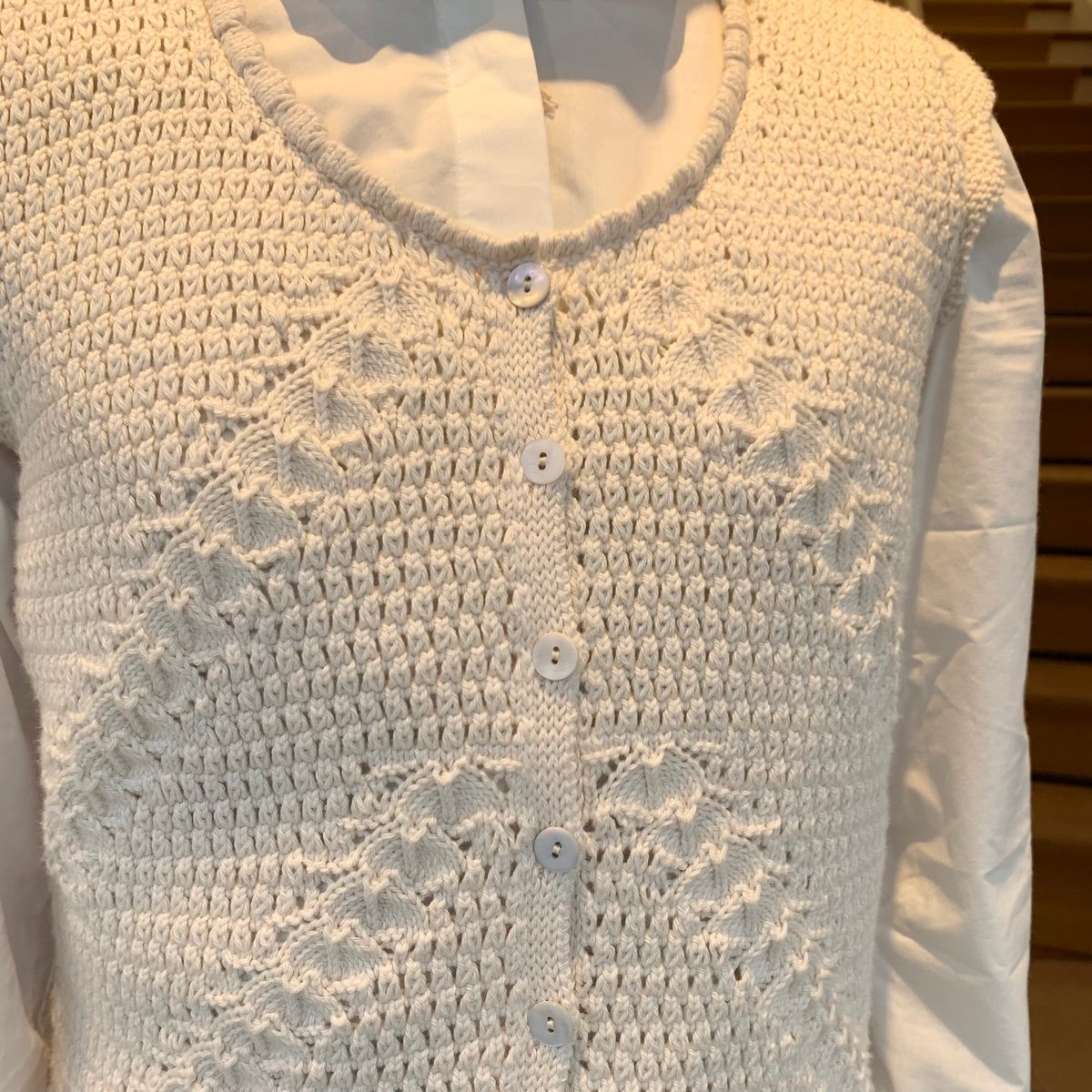 A.P.C. COTON CROCHET BI ニットトップス | OUI FOYER オンラ