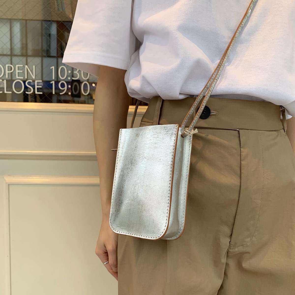 ショルダーバッグ glitter leather bag Glitter Leather Bag | Glitter