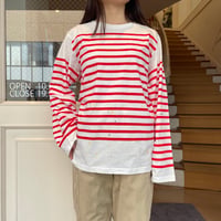 MASTER&Co.ペイントバスクシャツ