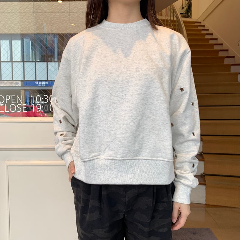 De bon coer アイレットスリーブトレーナー | OUI FOYER オンライン 
