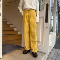MASTER&Co. ストライプドローストリングパンツ