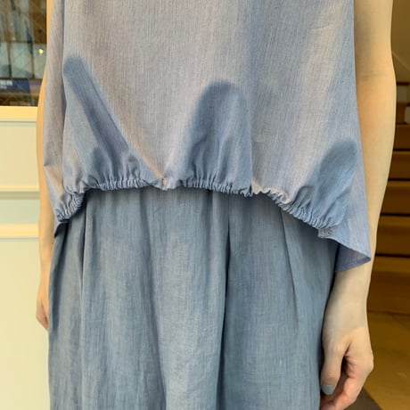Manna フロントバルーンスリーブレストップ