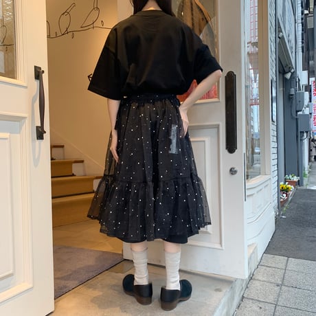CABINET Organza Wrap Skirt