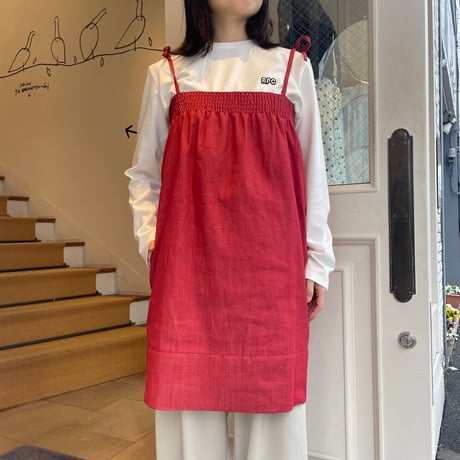 A.P.C. デニムスモックドレス