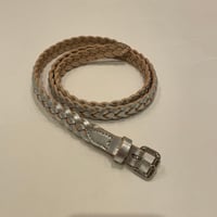 MASTER&Co.グリッターレザーメッシュベルト