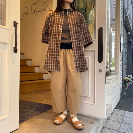 HUIS.　ボイルウェザークロスバルーンパンツ【ユニセックス】