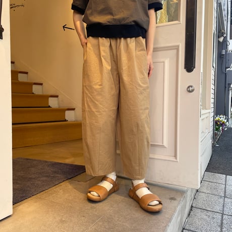 HUIS.　ボイルウェザークロスバルーンパンツ【ユニセックス】