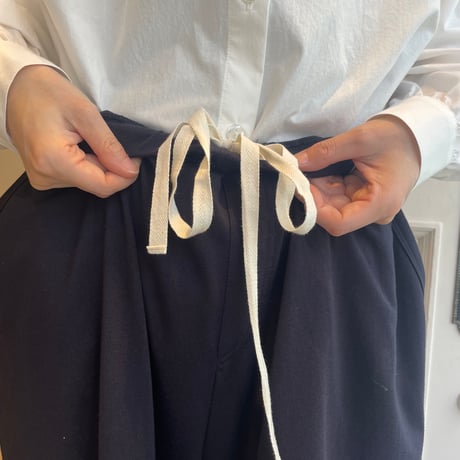 [HUIS in house]　SUVIN COTTON ワンマイルパンツ