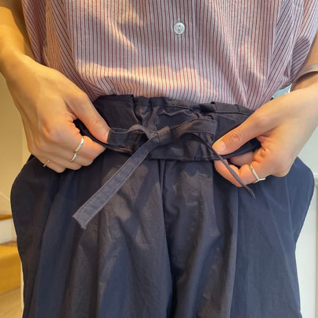 HUIS.ばちばちタイプライタークロスワイドパンツ