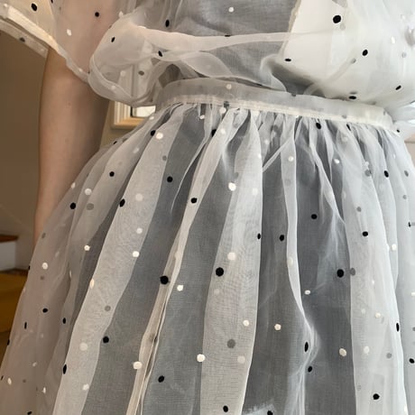 CABINET Organza Wrap Skirt