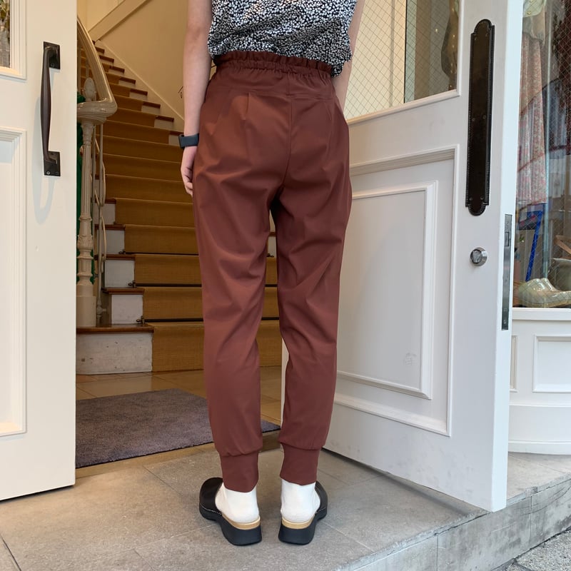 De bon coer サルエルパンツ De bon coer ストレッチパンツリブあり | OUI FOYER オンラインショップ