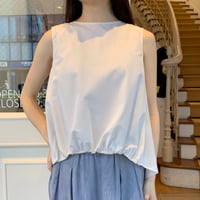 Manna フロントバルーンスリーブレストップ