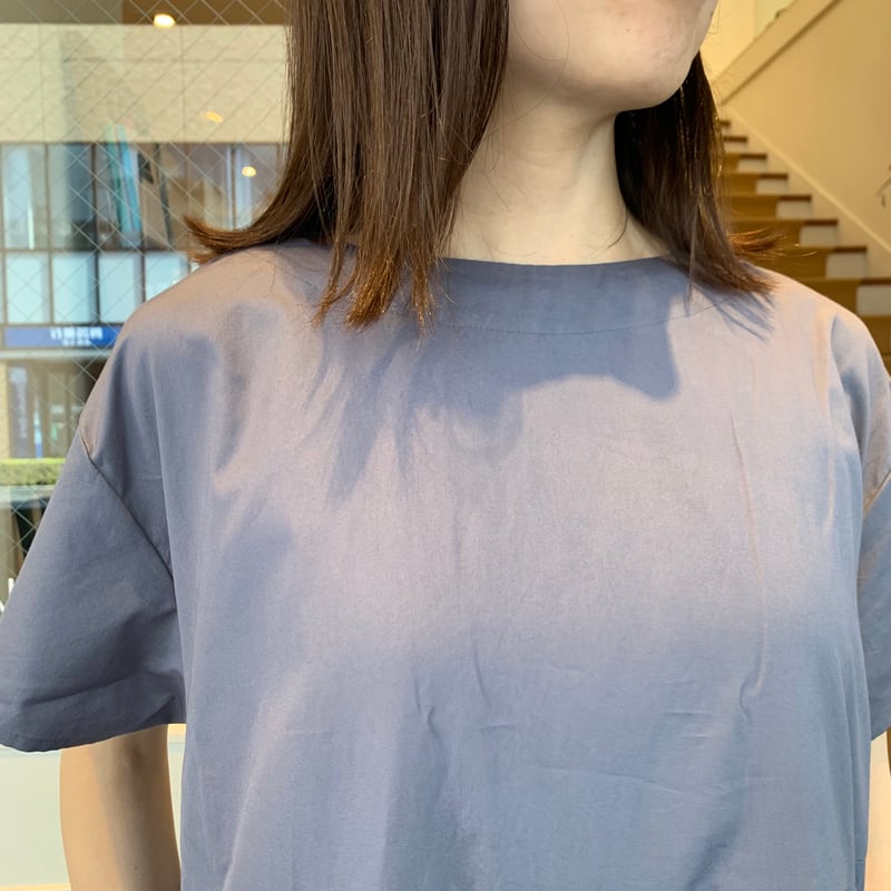 HUIS. ギザコットンブロードタック&ギャザー半袖2wayワンピース | OUI  