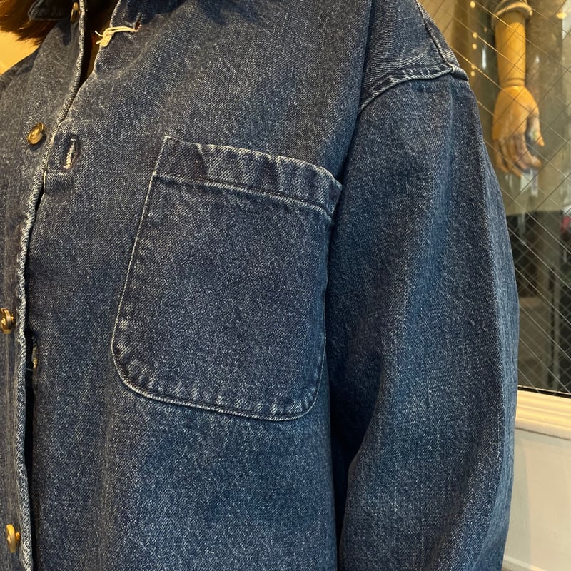 刺繍入り プルオーバーシャツ A.P.C. SAMANTHA 刺繍入りオーバーシャツ | OUI FOYER オンラインショップ