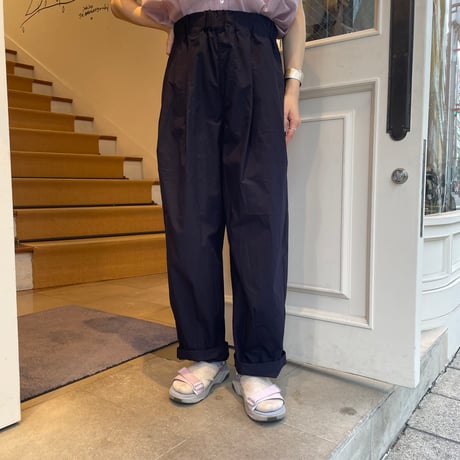 HUIS.ばちばちタイプライタークロスワイドパンツ