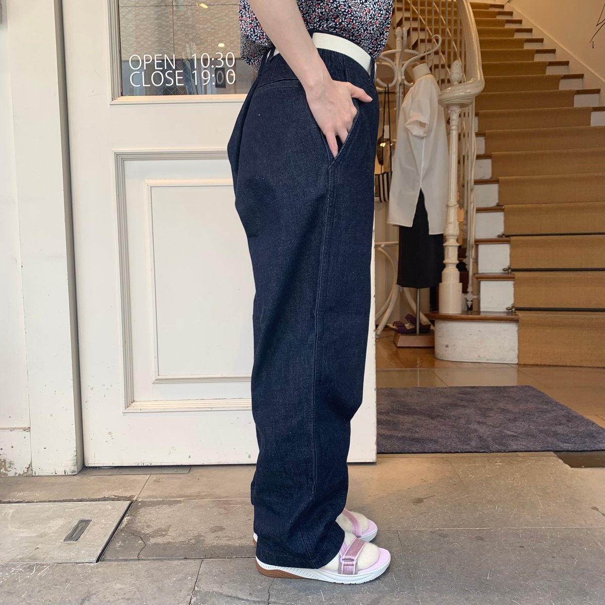 MASTER&Co. ワンウォッシュデニムパンツ | OUI FOYER オンラインショップ