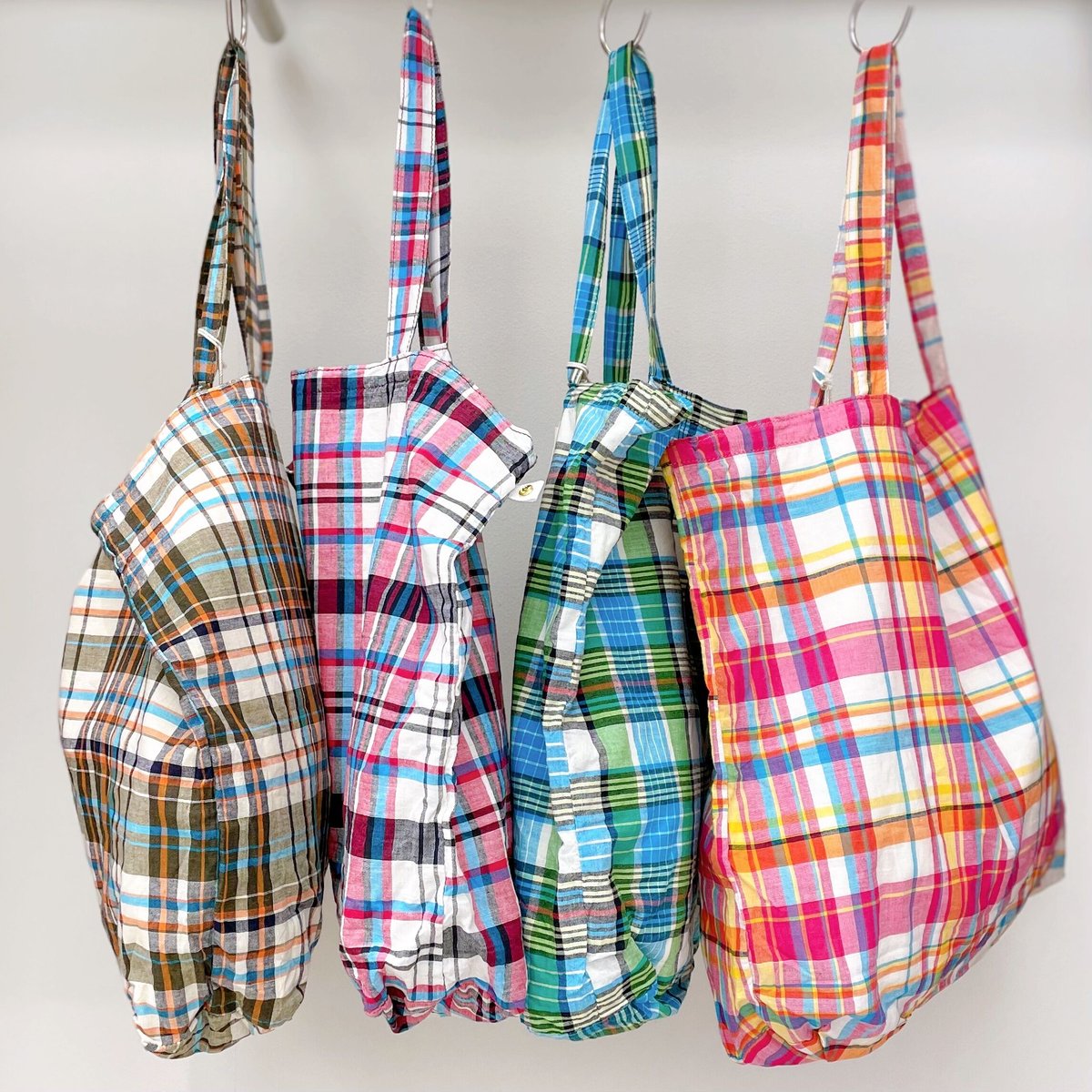 MASTER&Co. マドラスチェックトートバッグ | OUI FOYER オンラインショップ