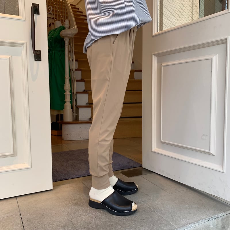 De bon coer サルエルパンツ De bon coer ストレッチパンツリブあり | OUI FOYER オンラインショップ