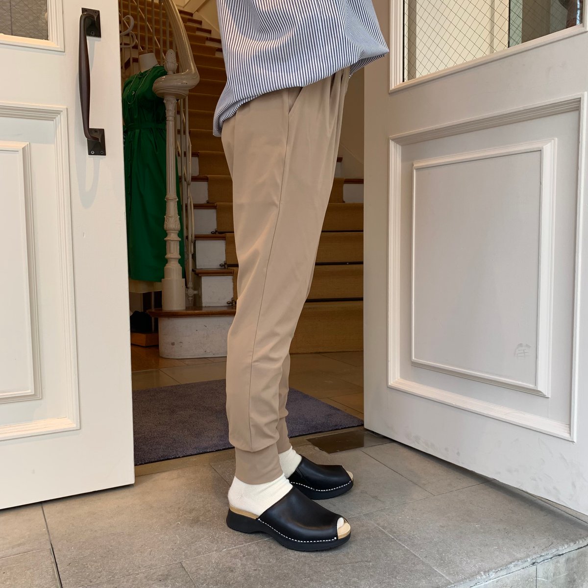 De bon coer ストレッチパンツリブあり | OUI FOYER オンラインショップ