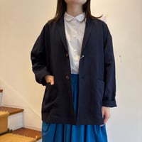 HUIS. オールドレピアリネンゆるテーラードジャケット
