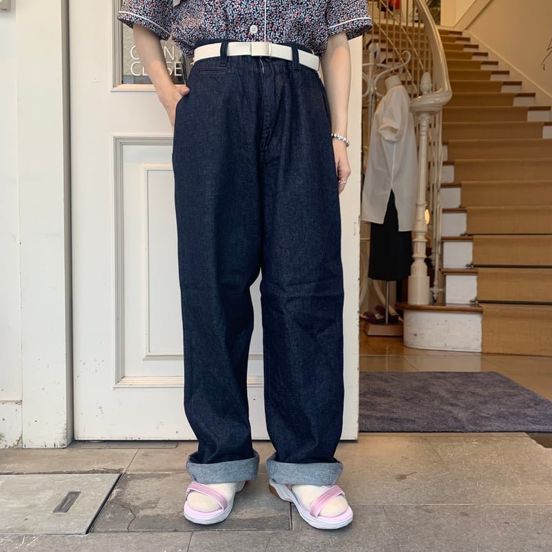 MASTER&Co. ワンウォッシュデニムパンツ | OUI FOYER オンラインショップ