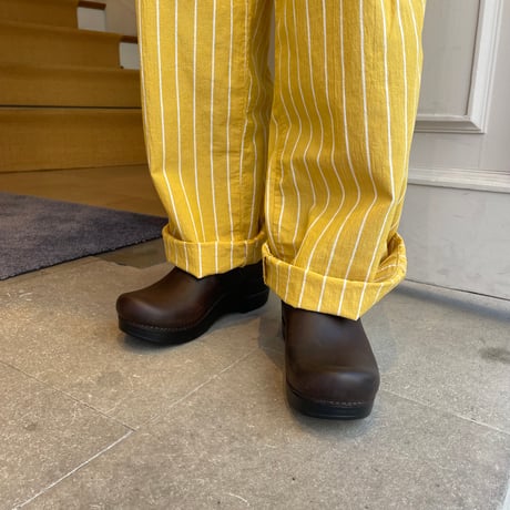 MASTER&Co. ストライプドローストリングパンツ