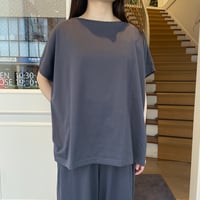 HUIS in house SUVIN COTTON フレンチスリーブスクエア