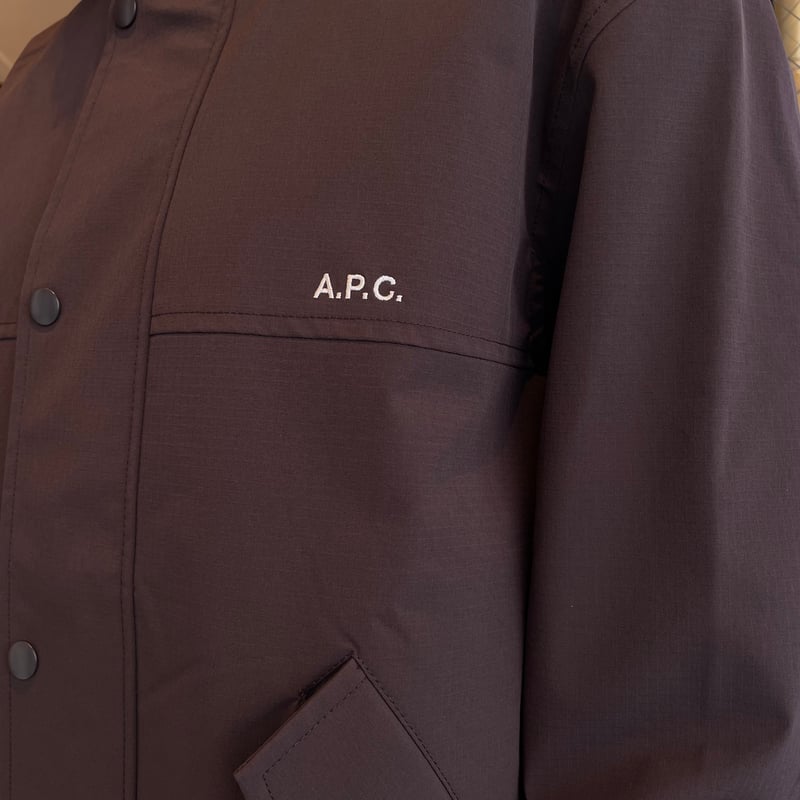 A.P.C. SUTHERLAND プルゾン ブラウン Sutherland ブルゾン｜HOMME ｜A.P.C. | アーペーセー日本公式